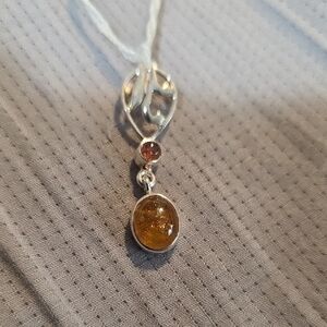 Elegant Sterling Silver Watermelon Tourmaline.